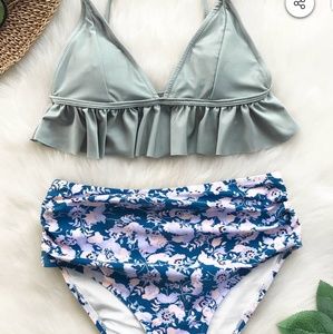 Cupshe high waisted bikini